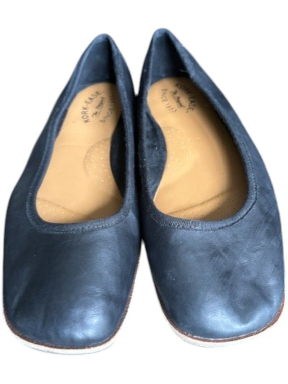 Kork-Ease™ Palermo Leather Ballet Flat - Black- 9.5